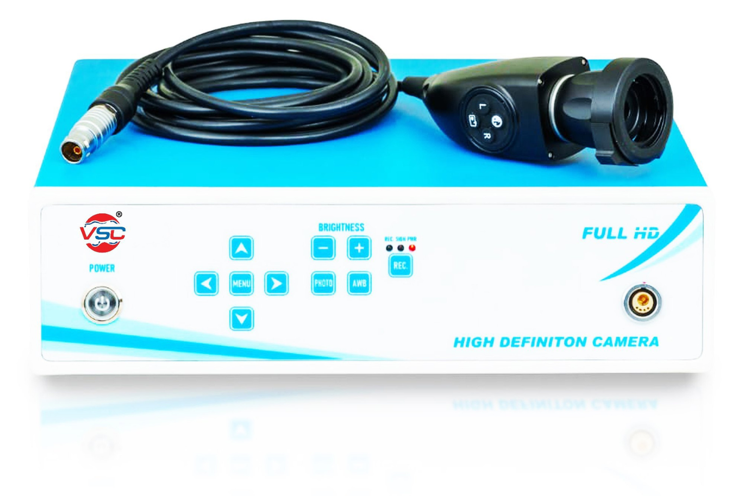 High-definition endoscopy camera system for precise medical endoscopic procedures