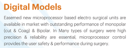 Electrosurgical Generator Unit 250W – Bipolar Cautery Machine