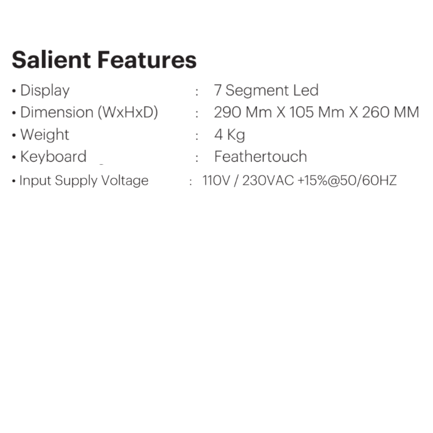 Electrosurgical Generator Unit 250W – Bipolar Cautery Machine