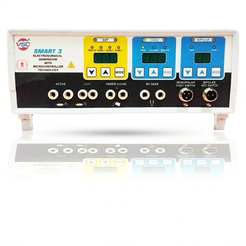 Vishal Surgical Co 300W digital electrosurgical generator unit with bipolar cautery machine for precise surgical procedures