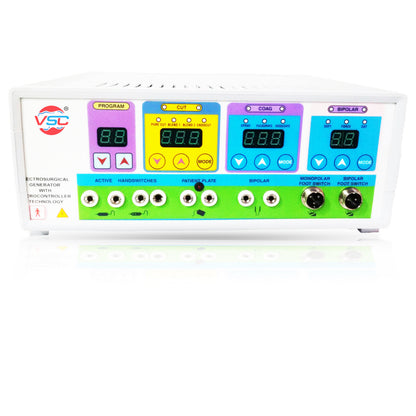 Vishal Surgical Co 400W digital bipolar cautery machine, electrosurgical generator unit for surgical procedures