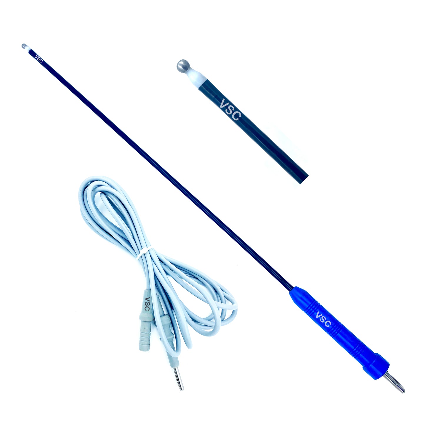 VSC Laparoscopic Monopolar Electrode J Hook 5mm With Cable Surgical Instrument