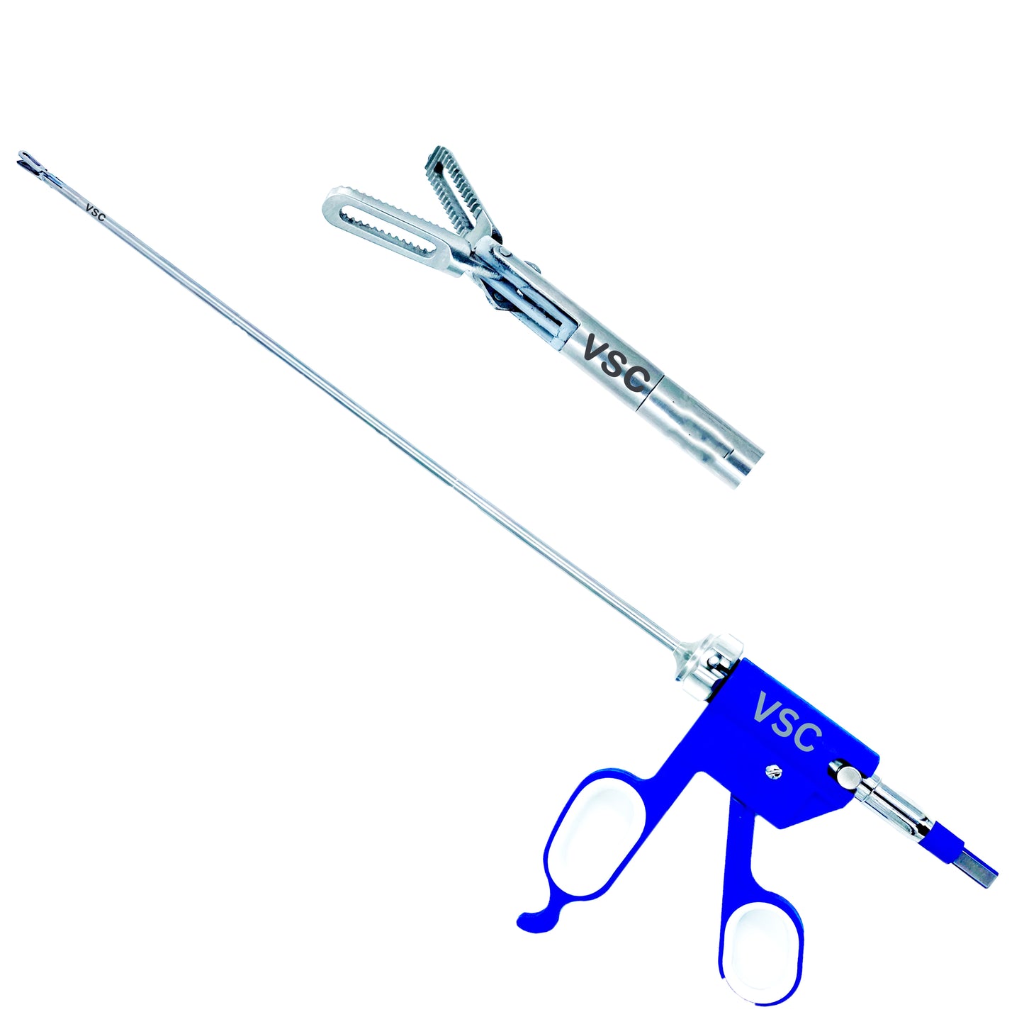 VSC Laparoscopic Bipolar Forceps 5mm Fenestrated Maryland Ruby Bissinger Type Handle