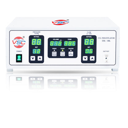 Vishal Surgical Co laparoscopic CO2 insufflator machine with 30L capacity for minimally invasive surgeries.