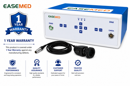 EASEMED EM4K 4K UHD Endoscopy & Laparoscopy Camera System | 3840×2160 60FPS CMOS Medical Camera with Camera Head