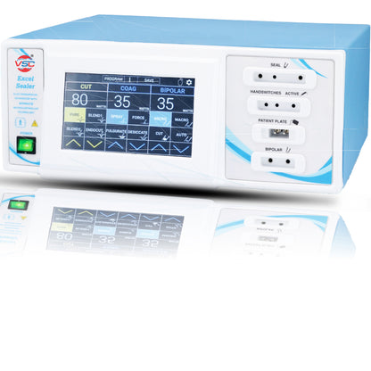 Vishal Surgical Co Vessel Sealing System 400W cautery machine with touchscreen interface for electrosurgical procedures.