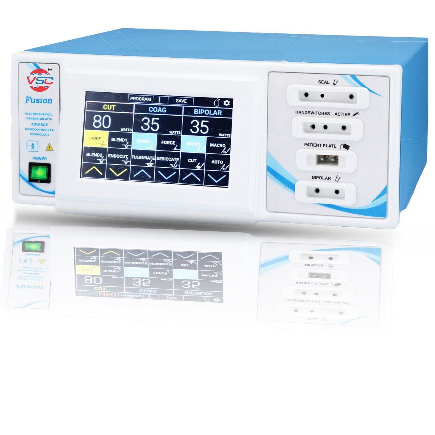 Electrosurgical generator unit with vessel sealing system, bipolar saline TURP, and cautery machine by Vishal Surgical Co.