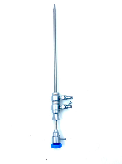 Vishal Surgical Co hysteroscopy diagnostic sheath used for uterine examination, shown in a close-up image.