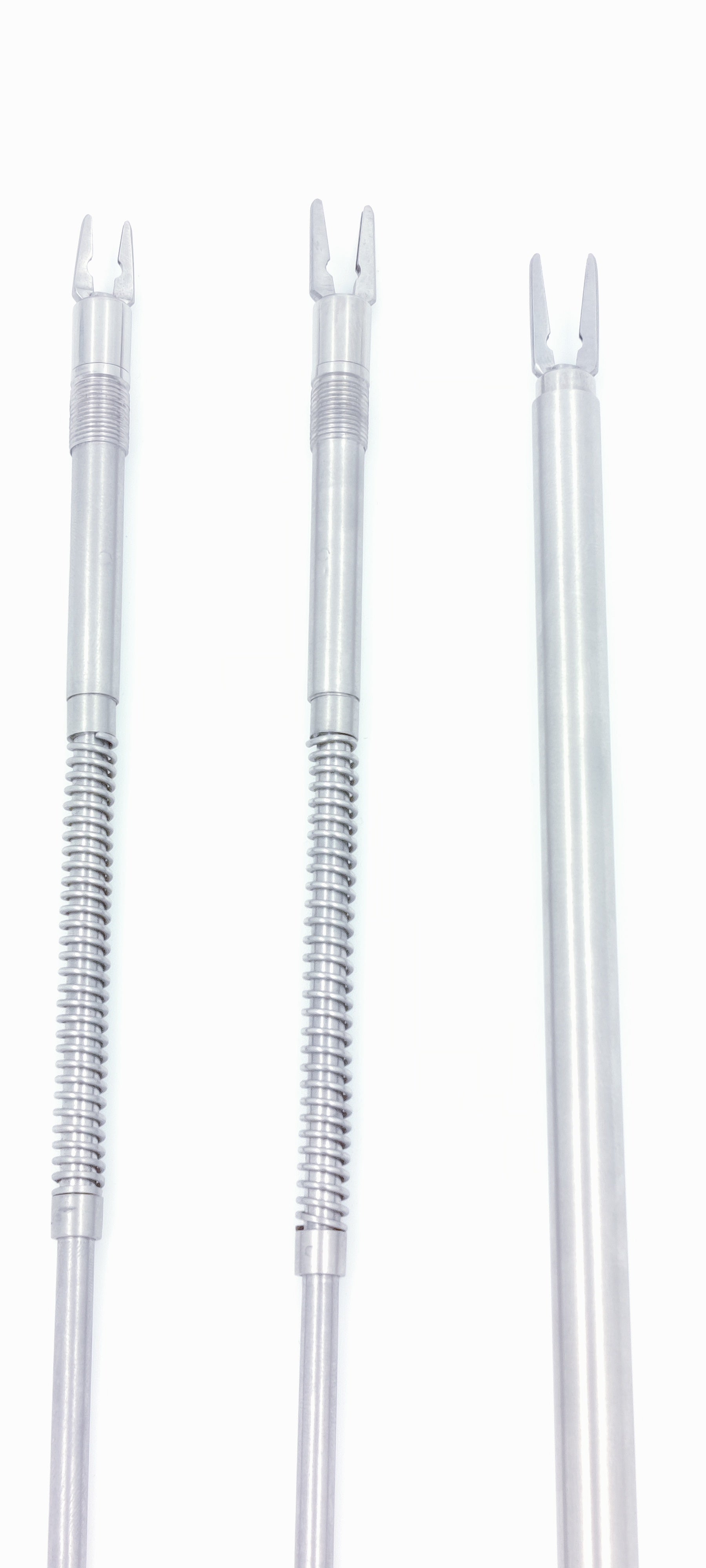 Laparoscopic clip applicator from Vishal Surgical Co, a surgical instrument used in minimally invasive procedures.