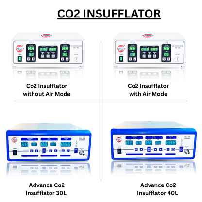 laparoscopic co2 insufflator 30l 40l surgical gas insufflation machine advanced and standard models