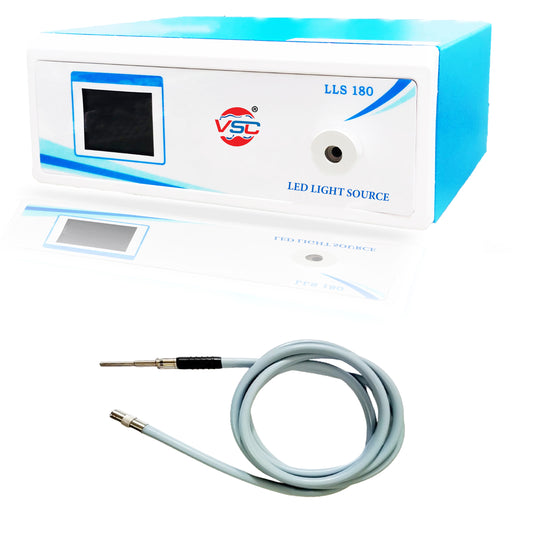 medical cold led light source 180w fiber optic cable laparoscopic endoscopy light system