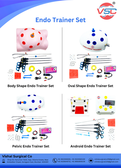 laparoscopic simulator endo trainer training box medical simulation device