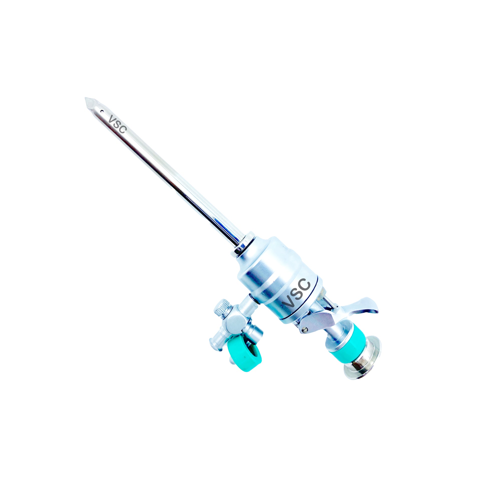VSC Laparoscopic Trocar Cannula in 3mm, 5mm, 7mm and 10mm sizes, designed for controlled instrument access during laparoscopic procedures.
