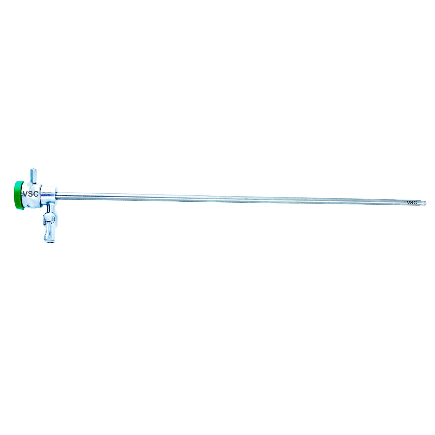 Hysteroscopy diagnostic sheath by Vishal Surgical Co, showing a sterile medical instrument used for uterine cavity examination.