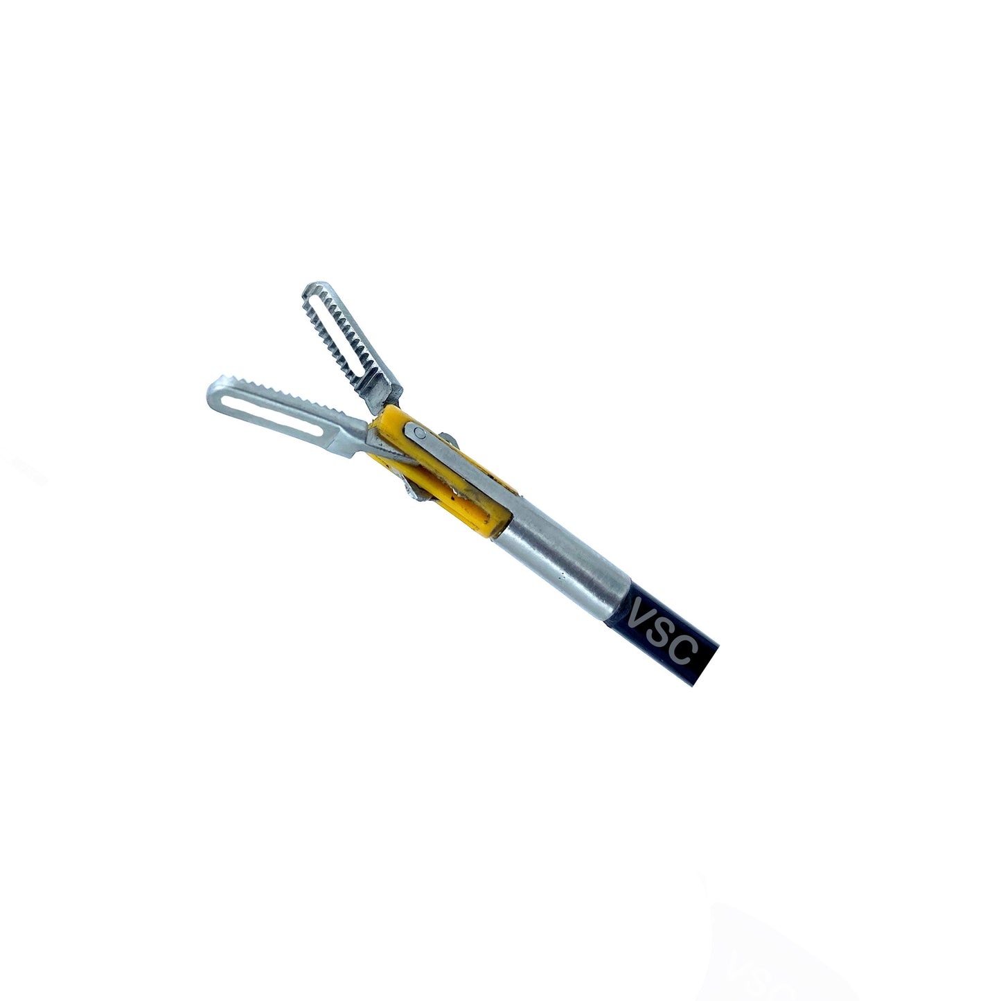 Laparoscopic bipolar forceps from Vishal Surgical Co with insulated tips for precise surgical procedures.