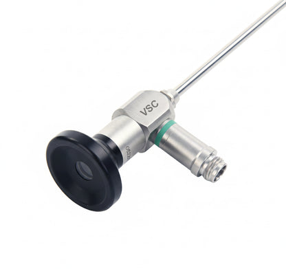 Vishal Surgical Co ENT sinuscope rigid endoscope with 4mm diameter, used for nasal and sinus examinations, shown in the image.