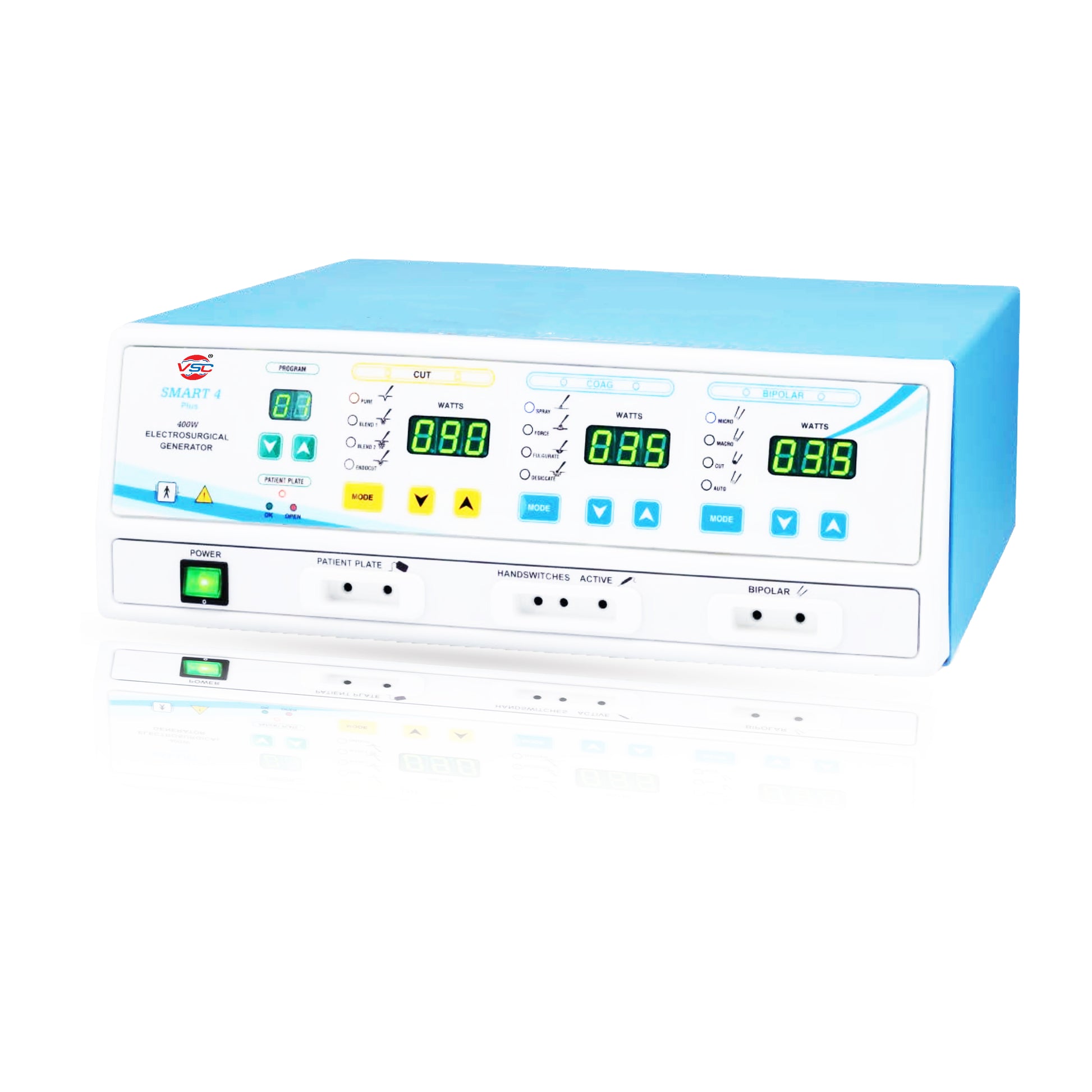 smart 4 plus electrosurgical generator unit 400w cautery machine surgical equipment