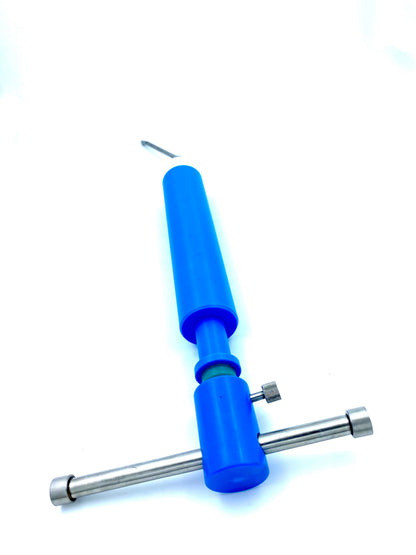 Sukhadia uterine manipulator, a gynecology laparoscopic instrument used for uterine positioning during surgery, by Vishal Surgical Co.