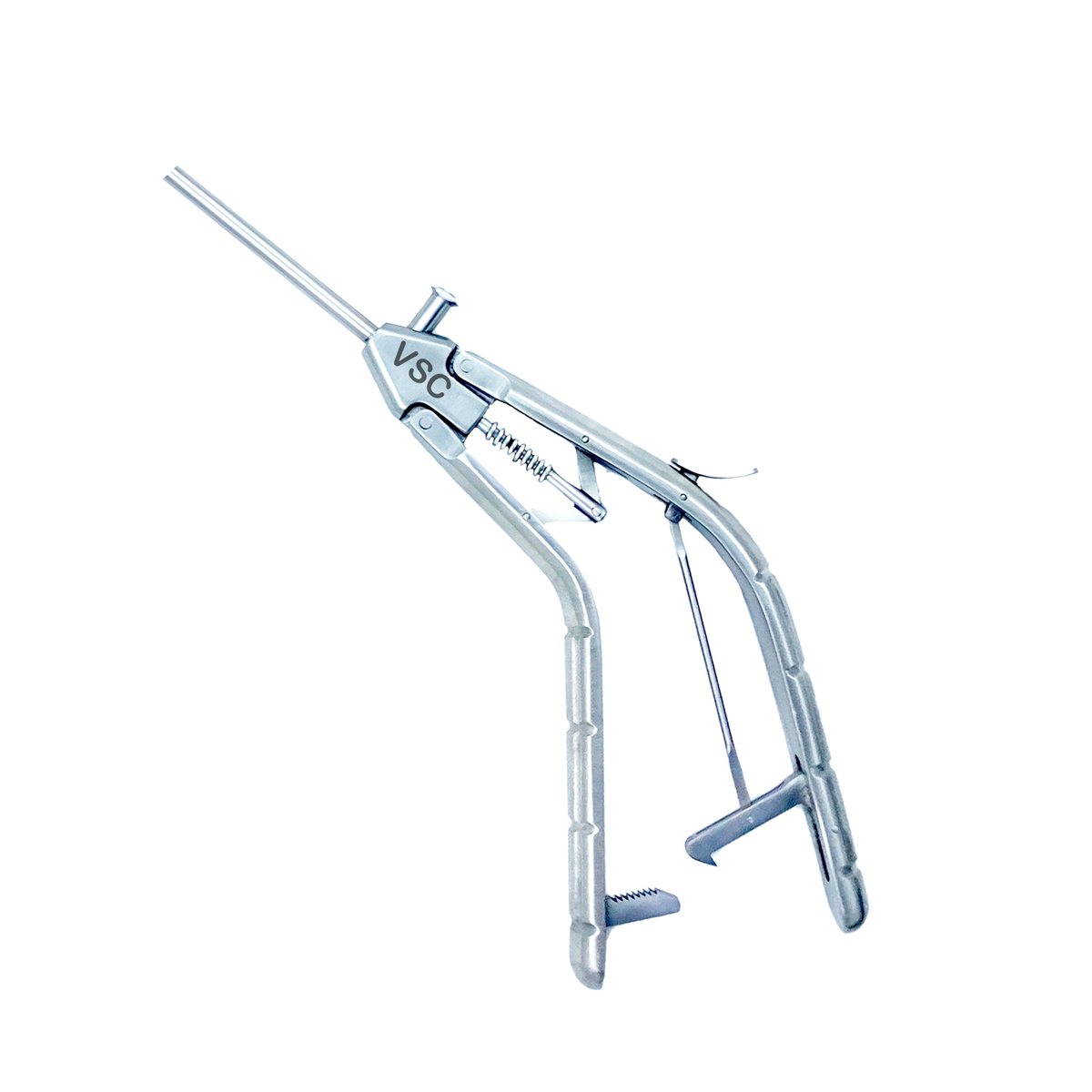 Laparoscopic Needle Holder Curved Gun Type 5mm | Reusable Surgical Instruments