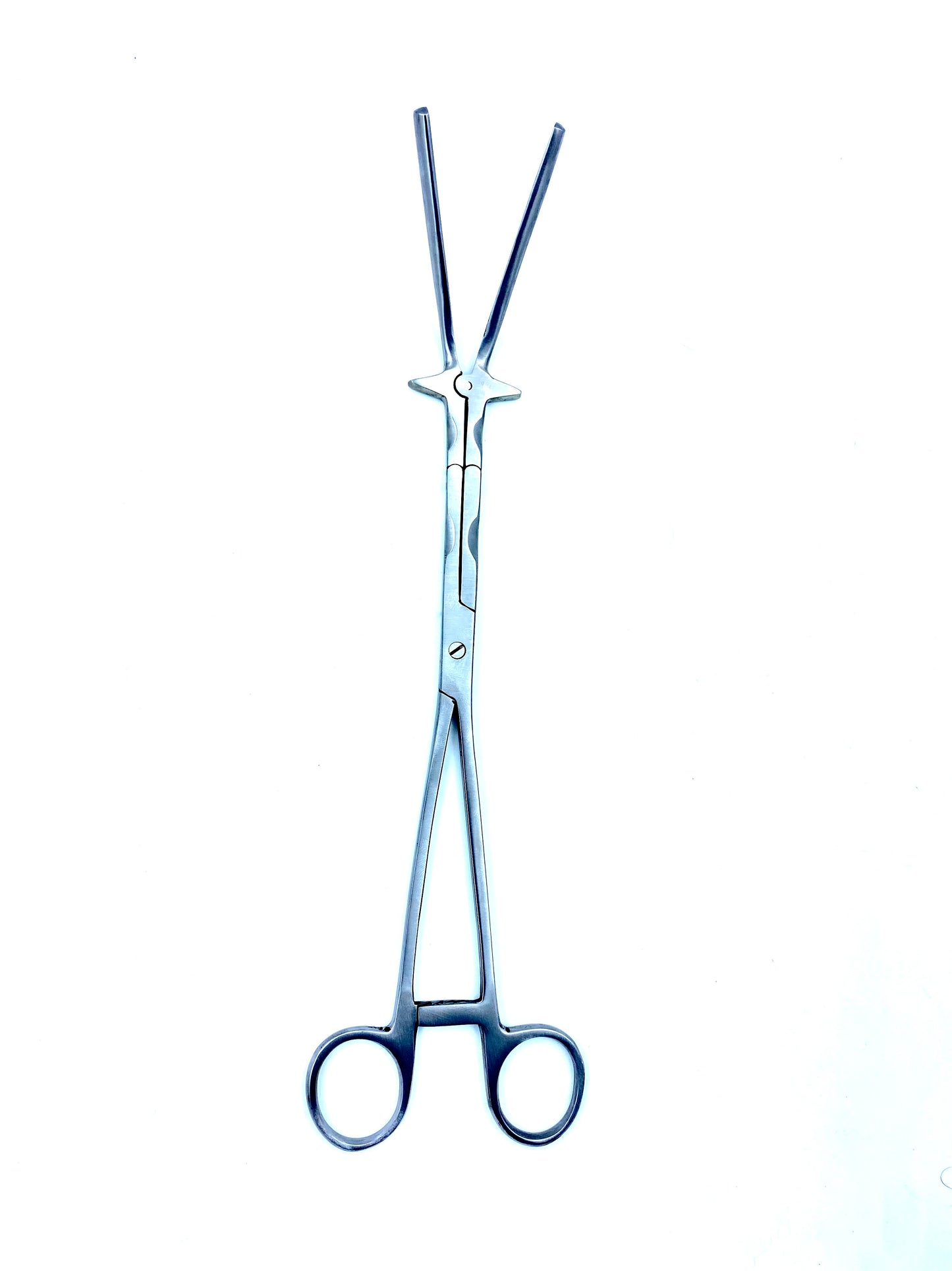 V type uterine manipulator used in gynecology surgery, showing the sterile surgical instrument with adjustable components.