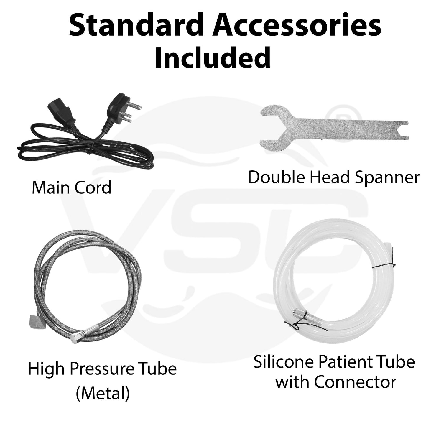 Laparoscopic CO2 insufflator accessories from Vishal Surgical Co, including tubing and control components for minimally invasive surgery.