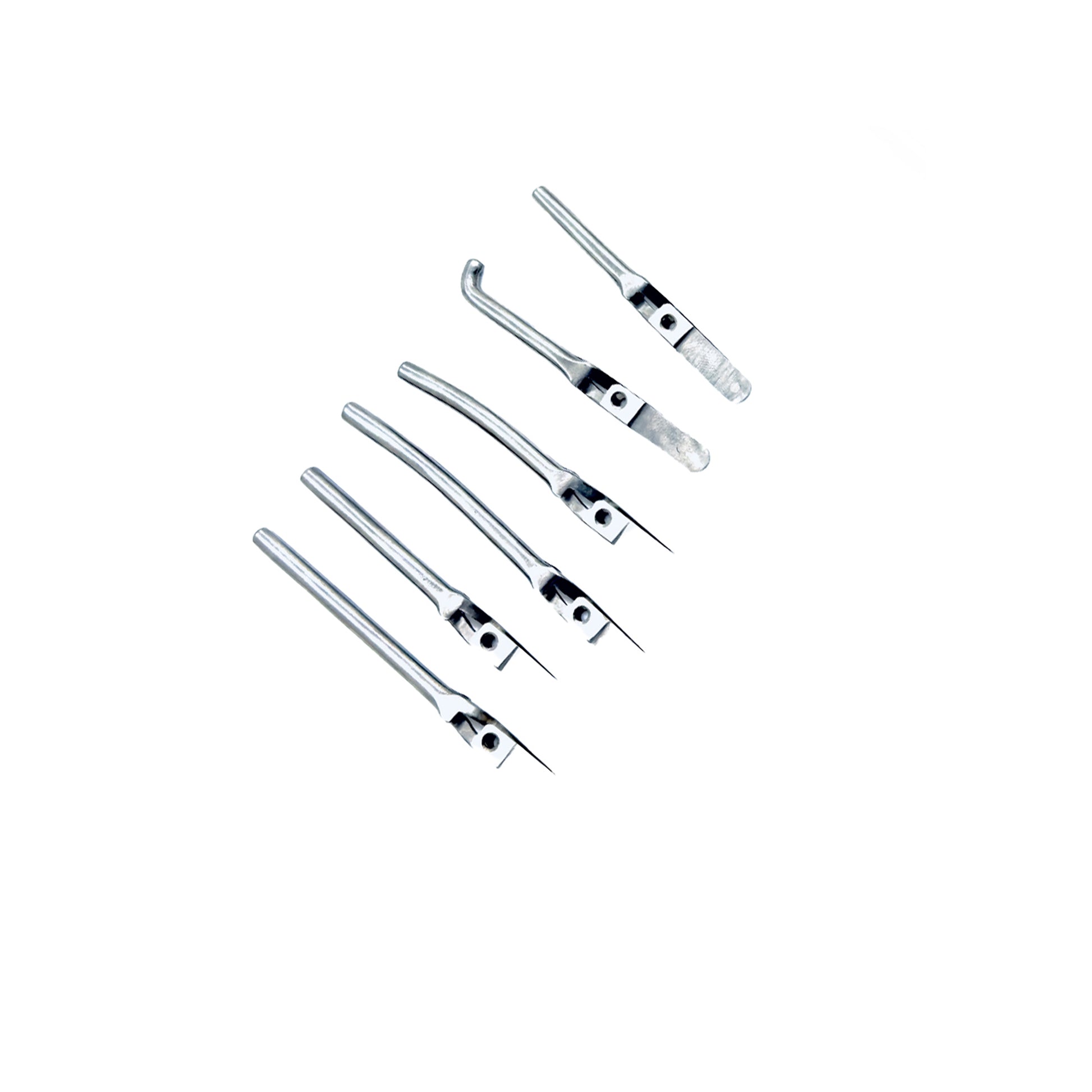 Laparoscopic Bulldog Vascular Clamp Clip Applicator by Vishal Surgical Co, showing the surgical instrument with clip application tips.