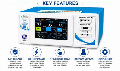 EASEMED Sparsh 400 with 1 year warranty and key features