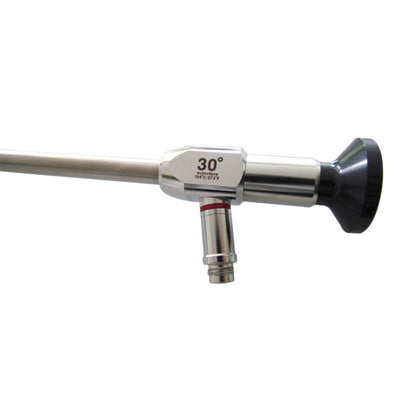 Vishal Surgical Co 10mm 30-degree rigid laparoscope with 5mm and 10mm options for minimally invasive surgery procedures.