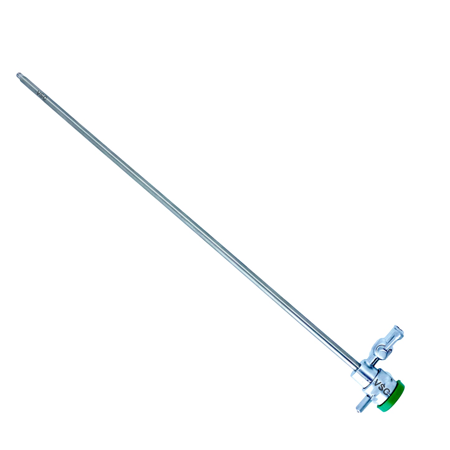 Hysteroscopy diagnostic sheath by Vishal Surgical Co, showing the sterile medical instrument used for uterine examination.