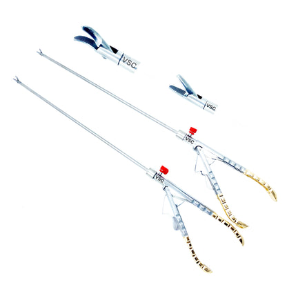 Laparoscopic Ethicon Golden Needle Holder 5mm | Straight & Curved Jaw Surgical Instrumentss