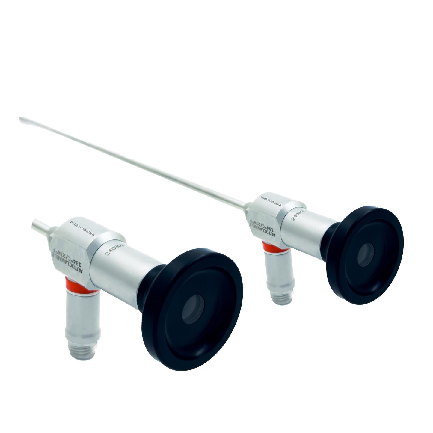 Vishal Surgical Co hysteroscope 2.9mm/4mm rigid endoscope used for hysteroscopy procedures, shown with detailed view of the device.